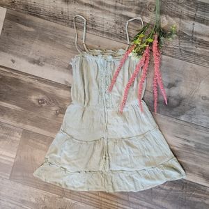 KIWI tank top off green